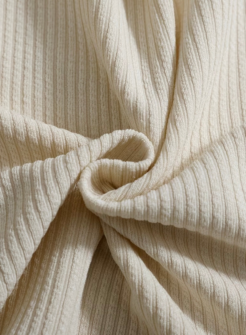 Ribbed Signatured Polo