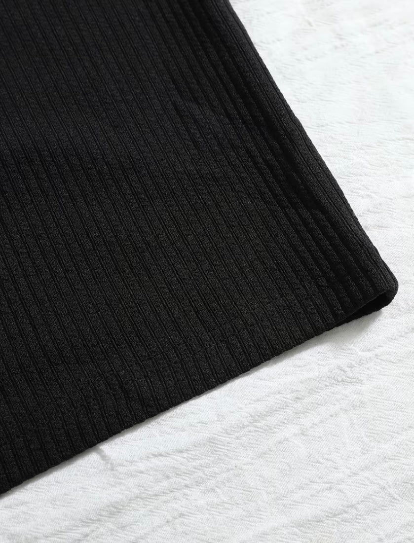 Ribbed Signatured Polo