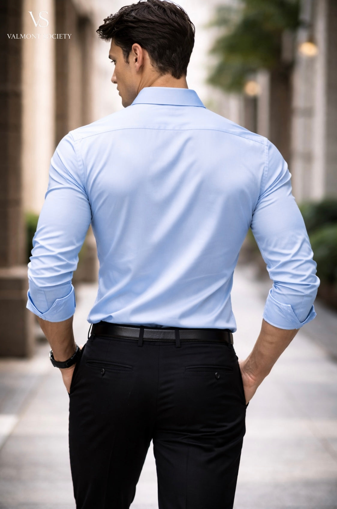 Valmont Azure Satin